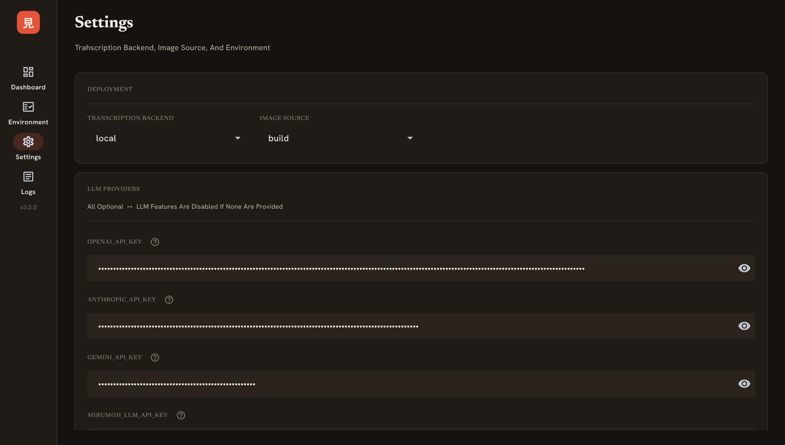 Choosing Modal Backend